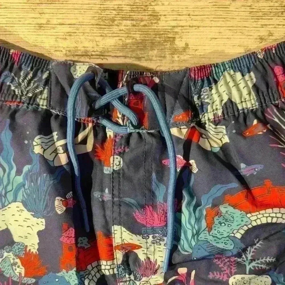 Sovereign‎ Code Men’s multi dark blue swim trunks size Medium - Picture 4 of 5